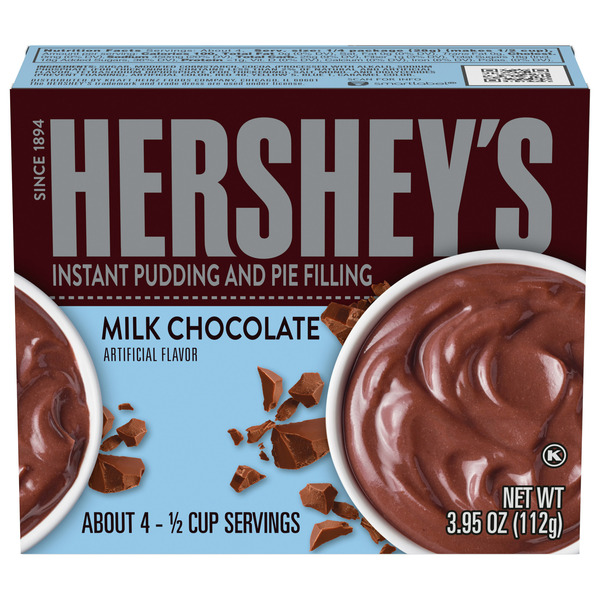 Hershey's Milk Chocolate Instant Pudding and Pie Filling