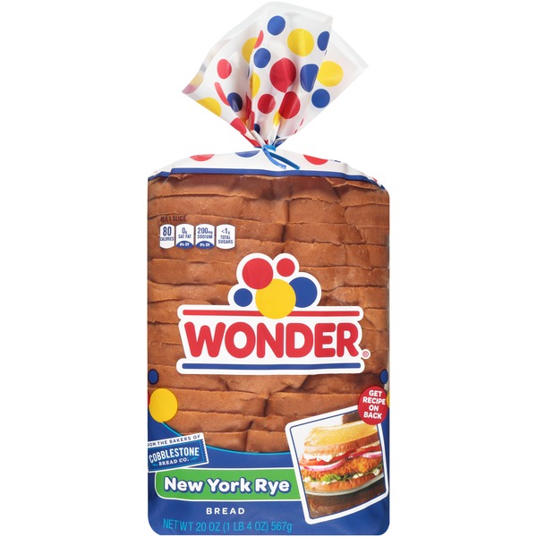 Wonder Bread New York Rye Bread (567 g) Instacart