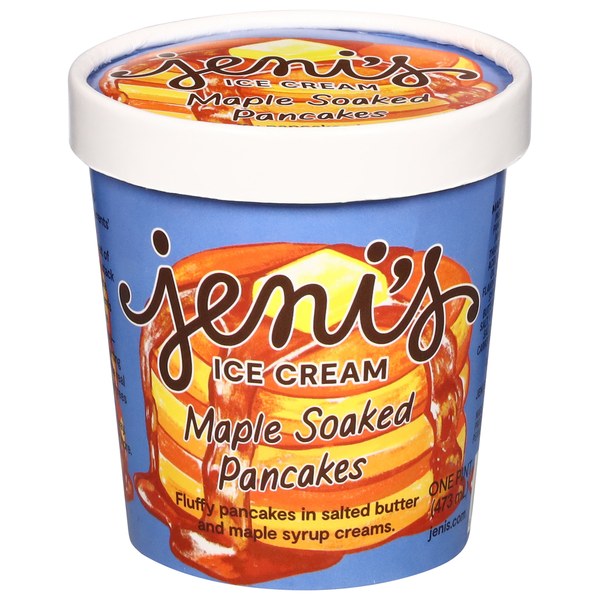 Jeni's Ice Cream, Maple Soaked Pancakes Same-Day Delivery or