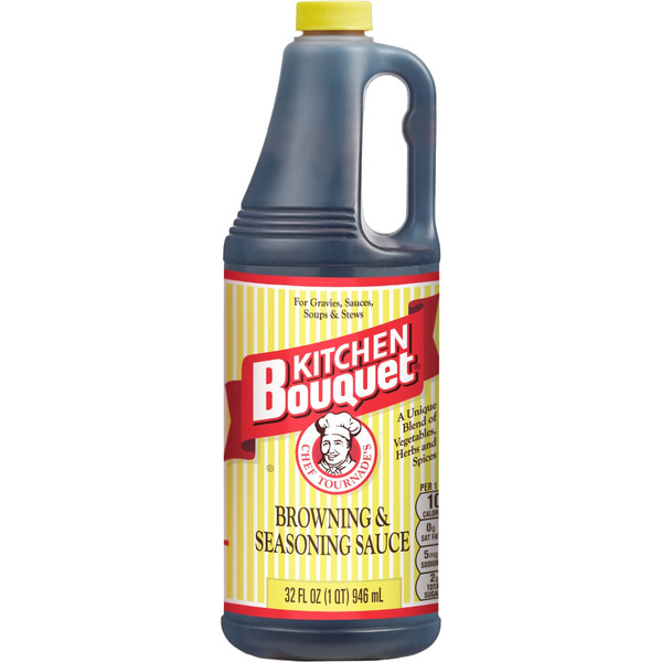 Kitchen Bouquet - Browning & Seasoning Sauce - 32 oz Plastic Bottle