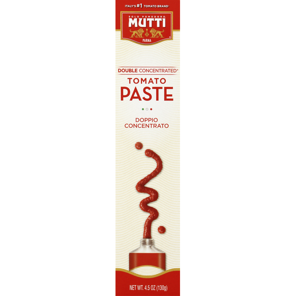 Mutti Double Concentrated Tomato Paste Tube in Box (Doppio Concentrato