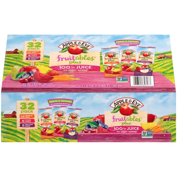 Apple & Eve Fruitables Apple & Eve Fruitables Plus 100 Juice Variety