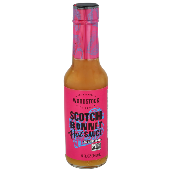 WOODSTOCK No Added Sugar Scotch Bonnet Hot Sauce