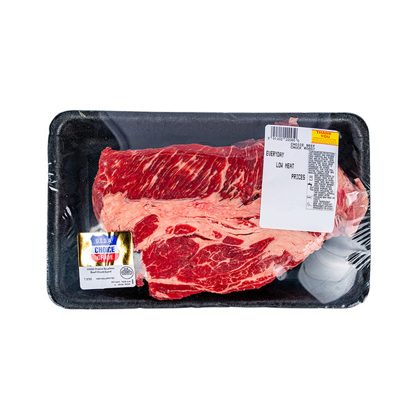 Choice Chuck Roast Beef Same-Day Delivery or Pickup | Woodman's Food ...