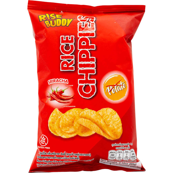 Rise Buddy Sriracha Rice Chippies