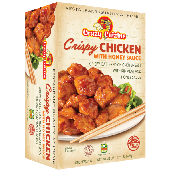 Crazy Cuizine Crispy Chicken with Honey Sauce Same-Day Delivery or