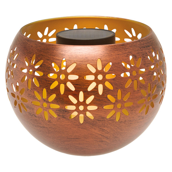 Belavi Bronze Copper Large Solar Fire Bowl Same-Day Delivery or