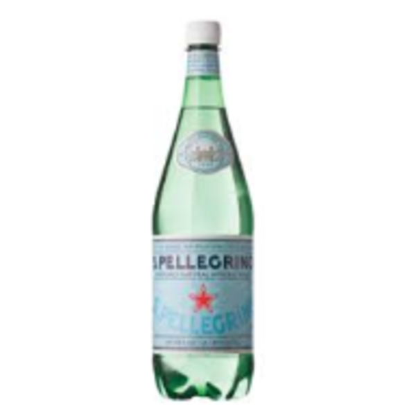 San Pellegrino - Sparkling Natural Mineral Water - 12/1 Ltr plastic bottles