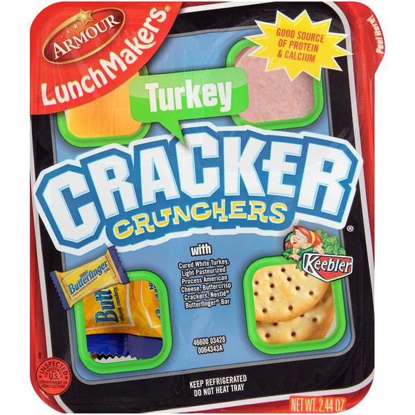 Armour Lunchmakers Turkey Cracker Crunchers