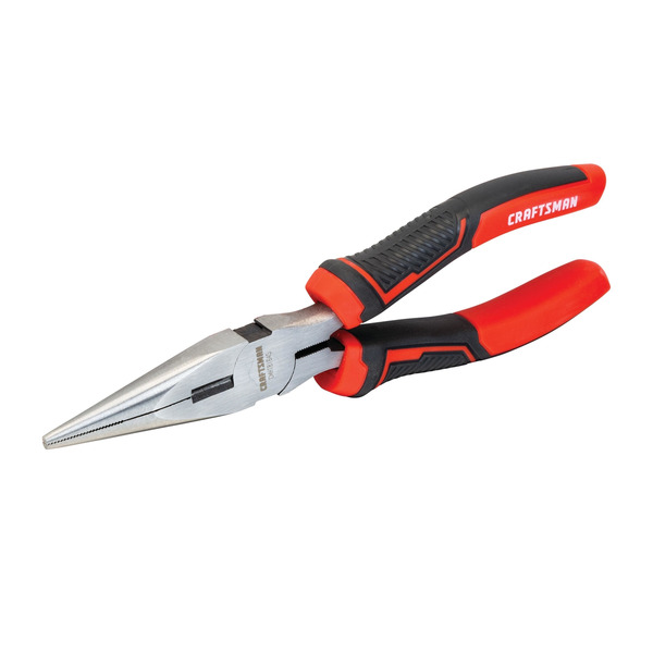 CRAFTSMAN Pliers, Long Nose, 8 Inch