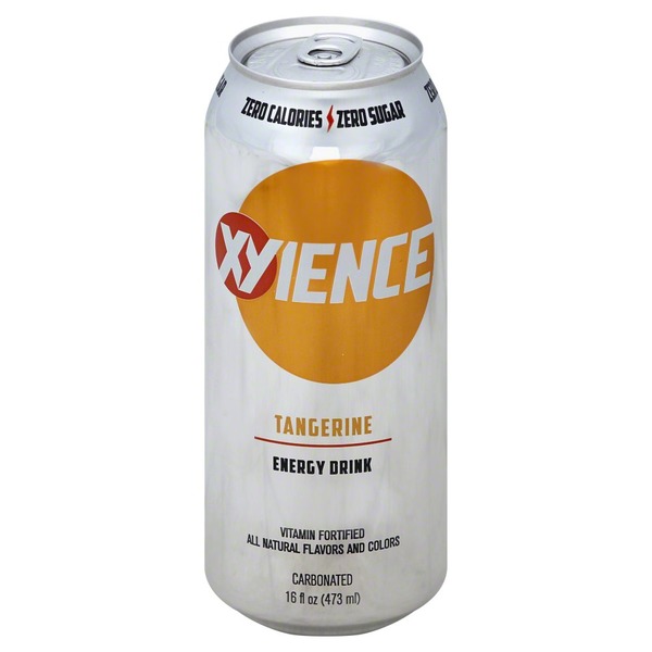 Xyience Energy Drink, Carbonated, Tangerine (16 oz) Instacart
