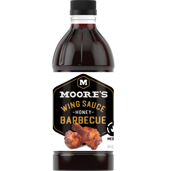 Stop Shop Moore's Marinades Sauces Honey BBQ Wing Sauce Same