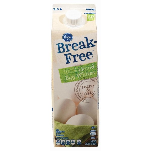 Kroger Break Free Egg Whites (32 oz) from King Soopers Instacart