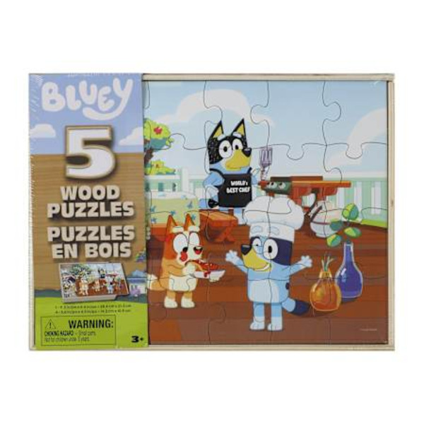Bluey Wooden Puzzles