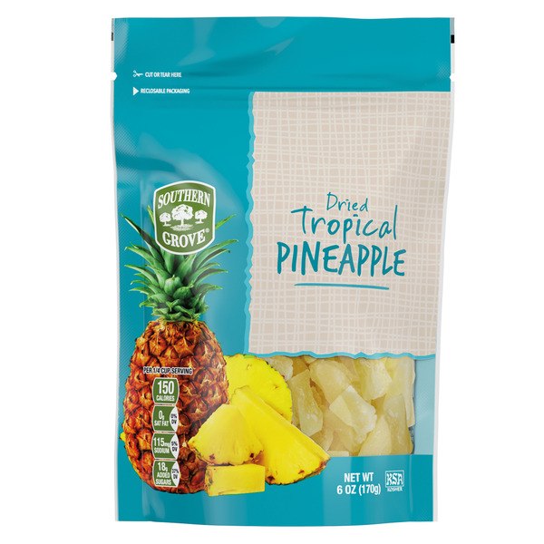 Southern Grove Dried Tropical Pineapple
