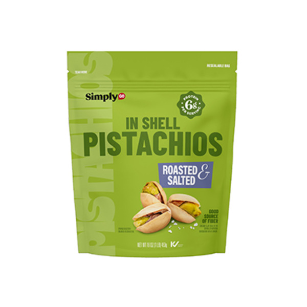 Simply Go Roasted & Salted In Shell Pistachios