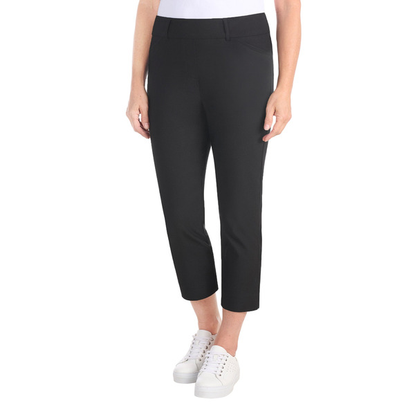 Hilary Radley Women's Pull-on Capri Pants