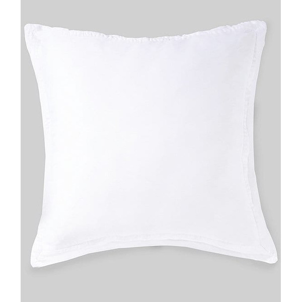 Luxury Hotel Elegance Edge Flange Trim Euro Sham Pillow Cover