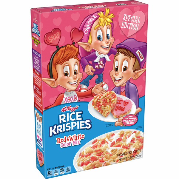 Rice Krispies Cold Breakfast Cereal, Valentine's Day Treats