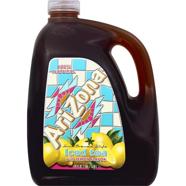 AriZona Sun Brewed Style Iced Tea with Lemon Flavor Same-Day