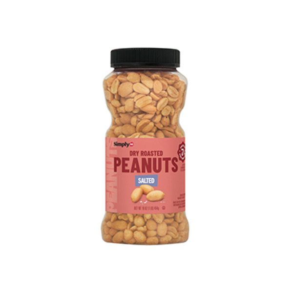 SimplyGO Dry Roasted Salted Peanuts