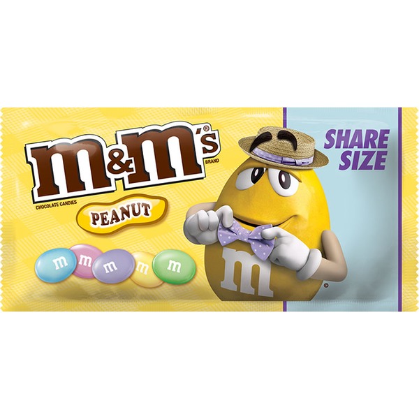 M&M's Peanut Pastel Easter Chocolate Candy (3.27 oz) - Instacart
