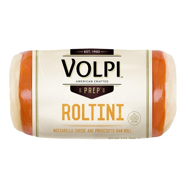 Volpi Roltini Mozzarella Cheese Prosciutto Ham Roll (8 oz) Instacart