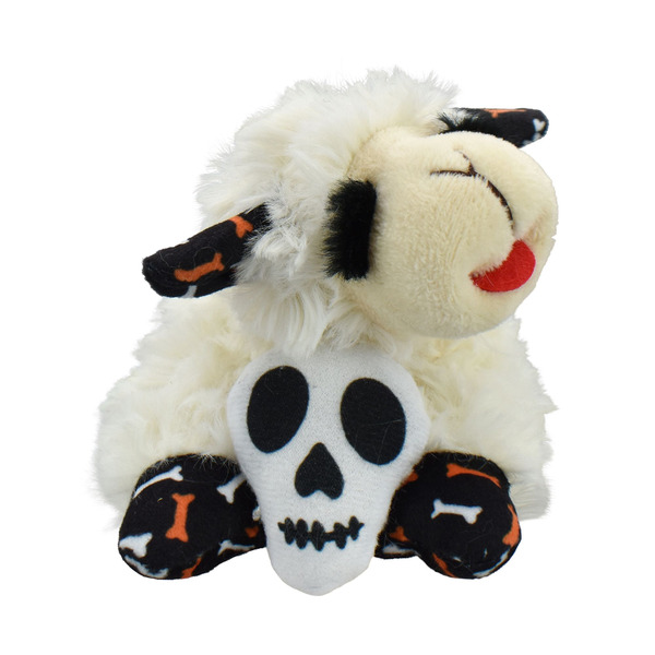 Multipet International Lamb Chop Bones Plush Squeaker Dog Toy