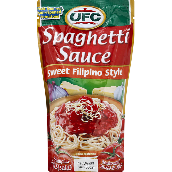 UFC Spaghetti Sauce, Sweet Filipino Style