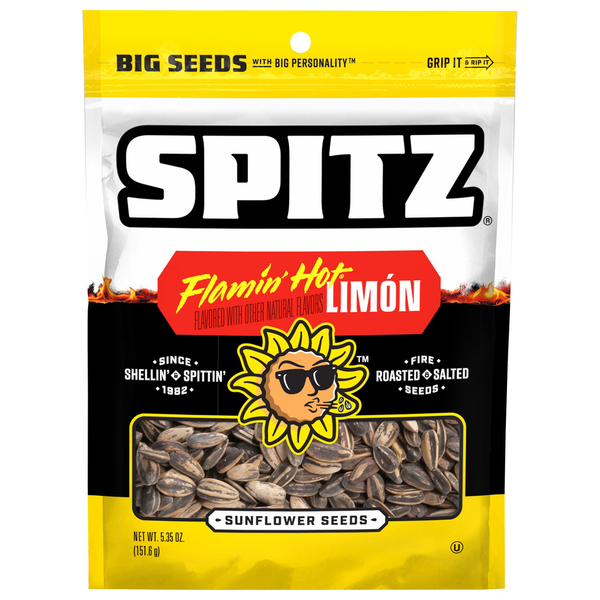 Spitz Flamin' Hot Limon Sunflower Seeds Same-Day Delivery or