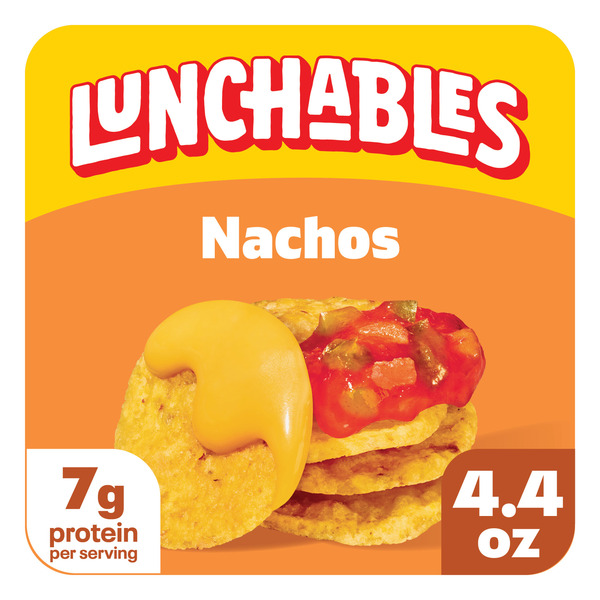 Lunchables Nachos Cheese Dip & Salsa Kids Lunch Snack Kit