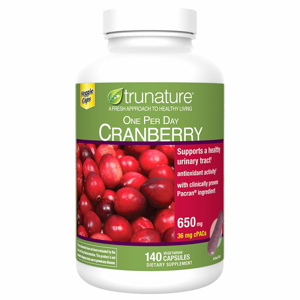 Costco Trunature Cranberry, 650 mg, Capsules SameDay Delivery or