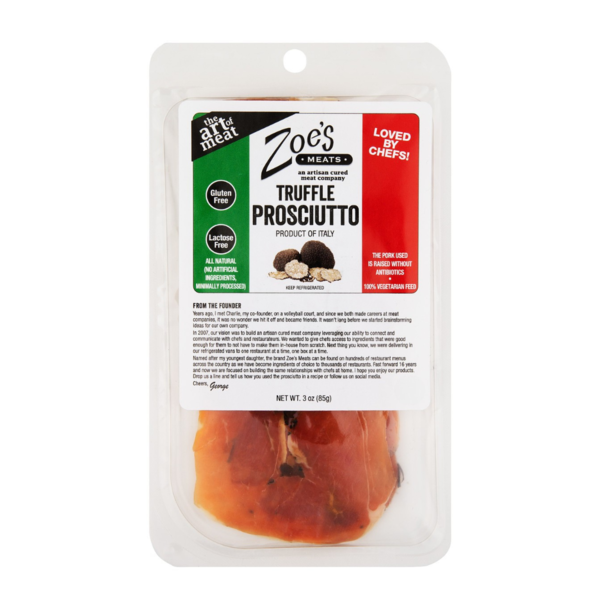 Zoe's Meats Truffle Prosciutto