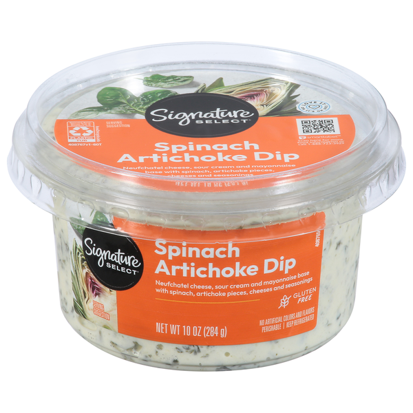 Signature SELECT Dip, Spinach Artichoke