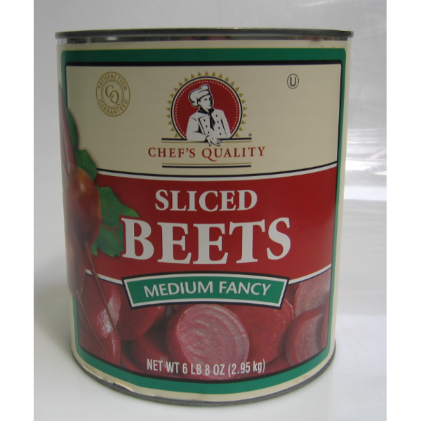 Chef's Quality - Sliced Beets - #10 cans