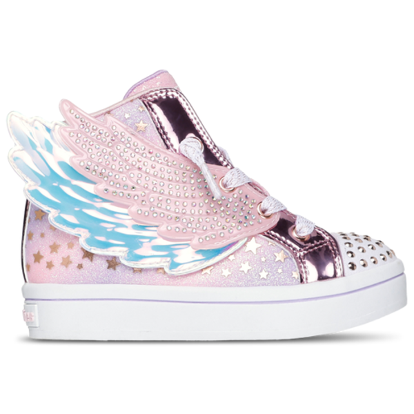 Skechers Girls' Twinkle Toes Twi-Lites 2.0 Toddler Shoe, Size 7 - Pink/Multi