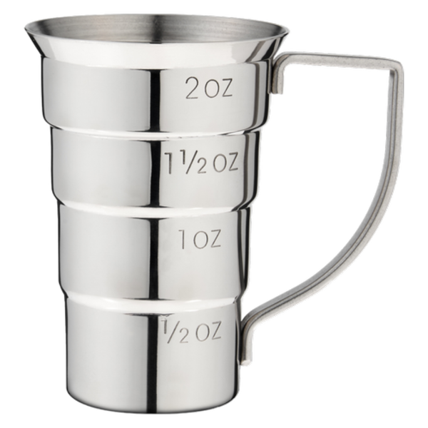 Viski Stainless Steel Stepped Jigger