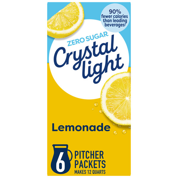 Crystal Light Lemonade Naturally Flavored Powdered Drink Mix Same