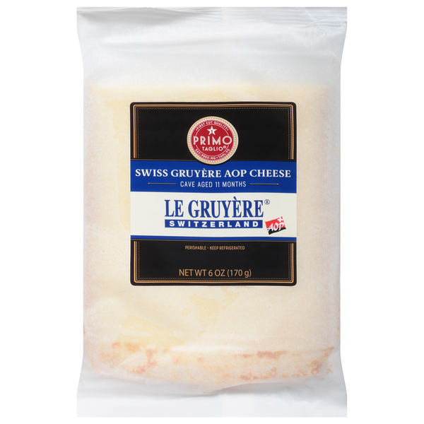 Primo Taglio Cheese, Swiss Gruyere AOP