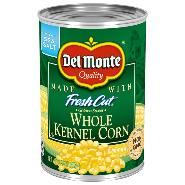 Del Monte Fresh Cut Whole Kernel Corn, Canned Vegetables Same-Day