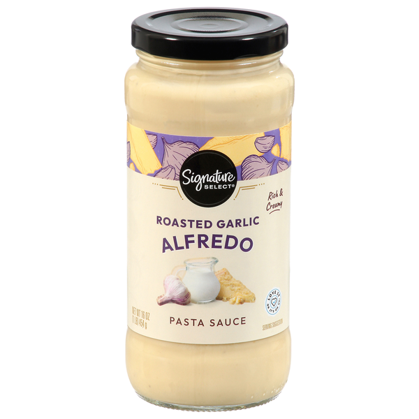 Signature SELECT Alfredo Roasted Garlic Pasta Sauce