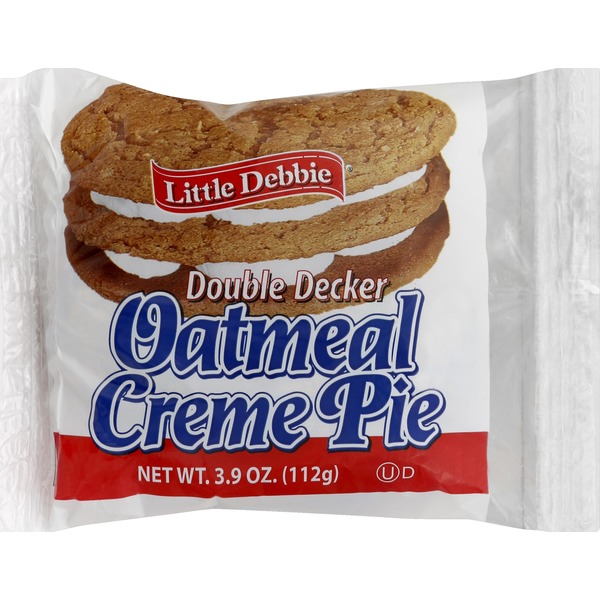 Little Debbie Oatmeal Creme Pies, Double Decker (3.9 oz) Instacart
