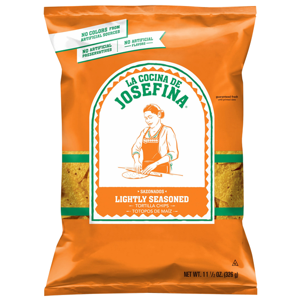 LA Cocina De Josefina Tortilla Chips, Lightly Seasoned Same-Day