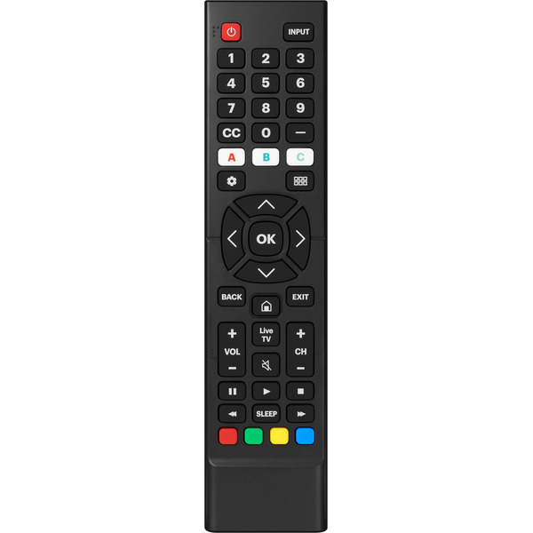 Insignia Replacement Remote for Hisense TVs - Black