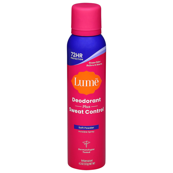 Lume Invisible Spray Soft Powder Antiperspirant