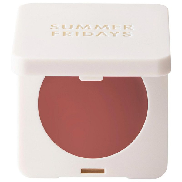 Summer Fridays Butter Balm Hydrating Cream Blush With Peptides - Toasted Terracotta - Warm Rose
