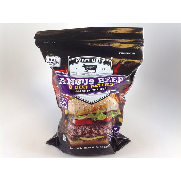 Miami Beef XL Angus Beef & Beef Patties