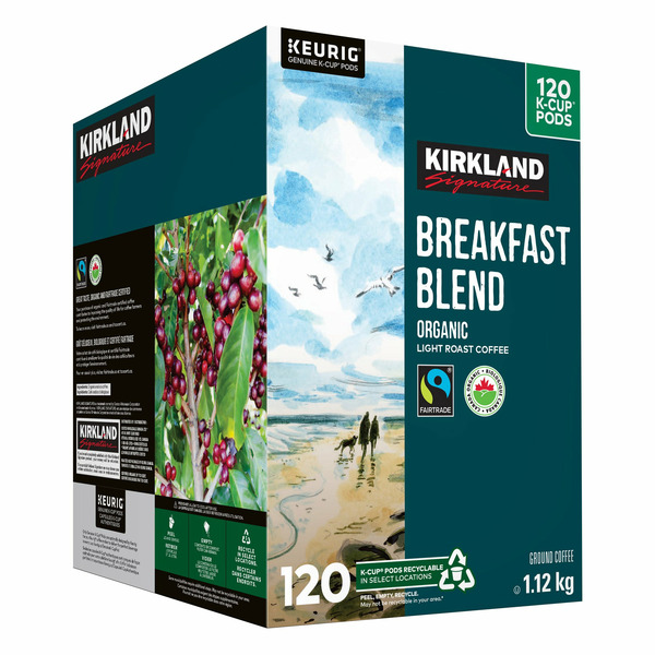Kirkland Signature Breakfast Blend K-cup Pods