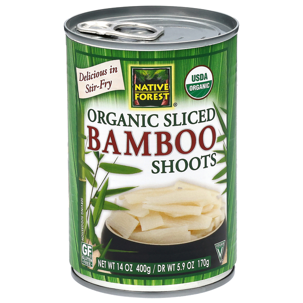 Native Forest Organic Sliced Bamboo Shoots Same-Day Delivery | PCC