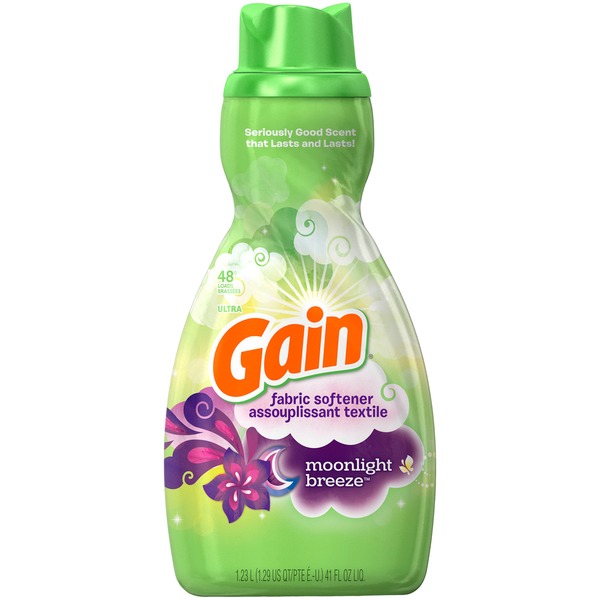Gain Liquid Fabric Softener, Moonlight Breeze (41 oz) Instacart